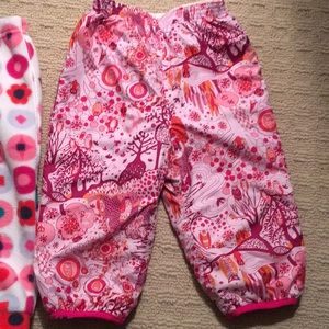 Patagonia snow pants with liner